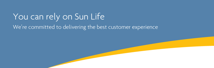 You can rely on Sun Life